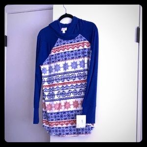 Lularoe Large Amber Hoodie with tags